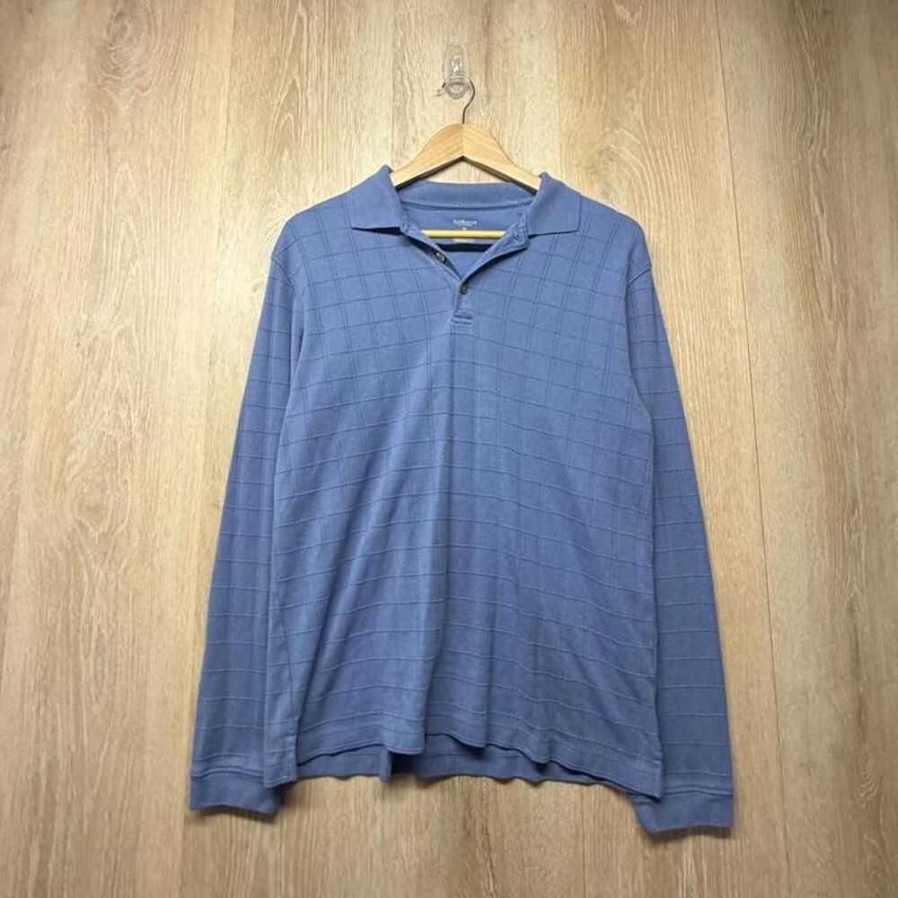 Unbranded Men's Blue and Navy Polo-shirts